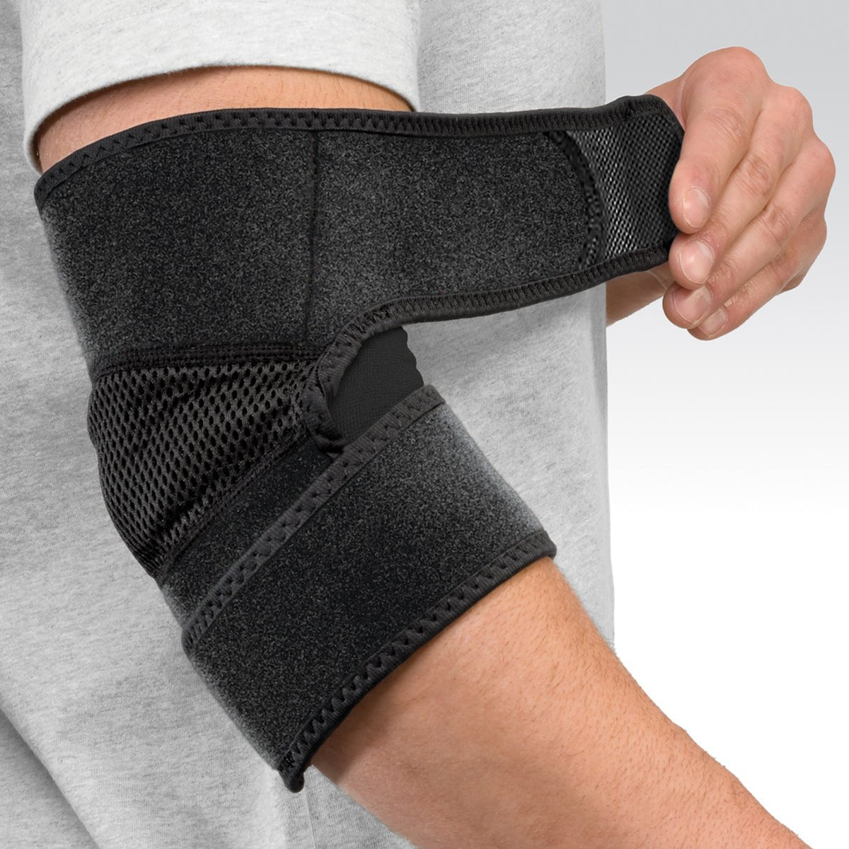 Mueller Sports Medicine Adjustable Elbow Support - Black - Forza Sports