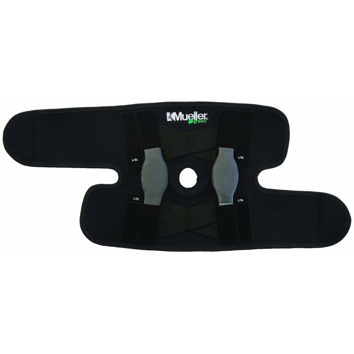 Mueller Green Adjustable Hinged Knee Brace - Black - Forza Sports