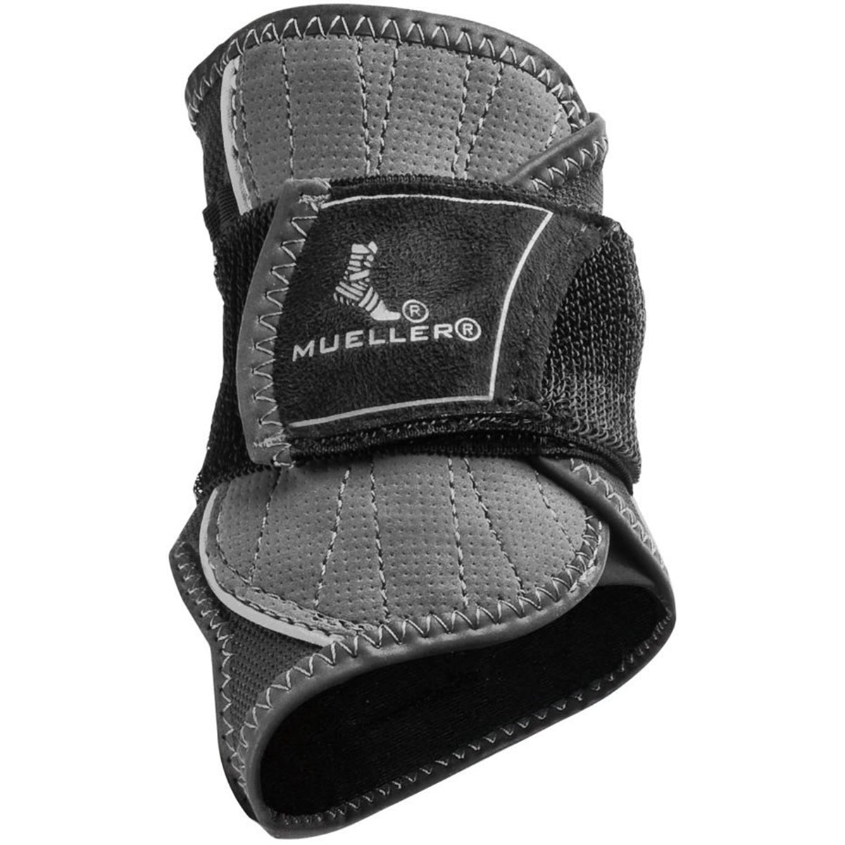 Mueller HG80 Premium Wrist Brace - Black/Gray - Forza Sports