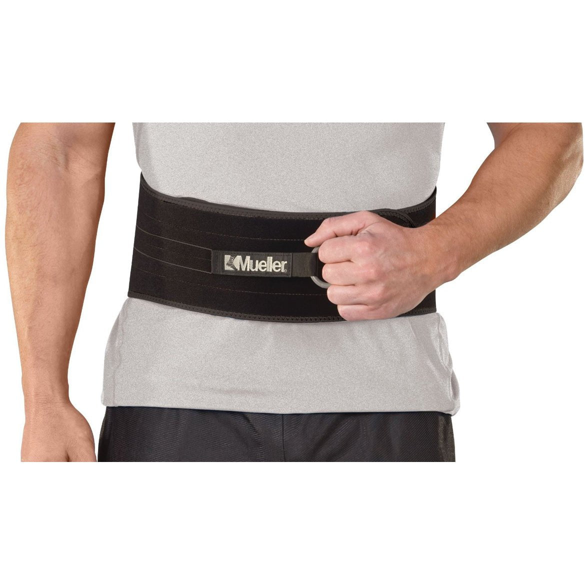 Mueller Adjustable Back and Abdominal Support - Black - Forza Sports