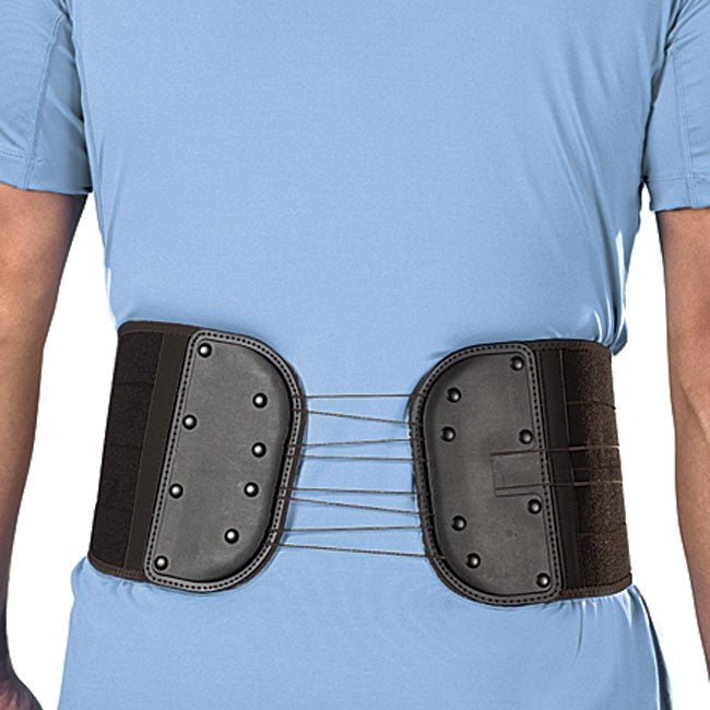 Mueller Green Adjustable Back and Abdominal Support - Black - Forza Sports