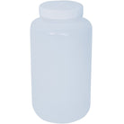 Nalgene LDPE Wide Mouth Round Bottle - White Nalgene