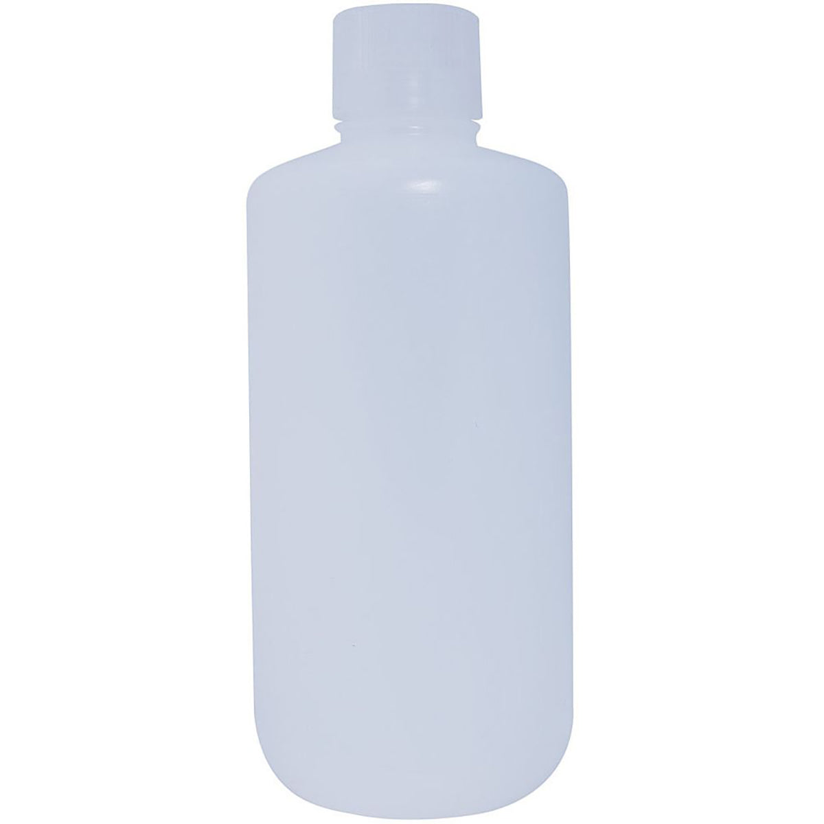 Nalgene HDPE Narrow Mouth Round Bottle - White Nalgene