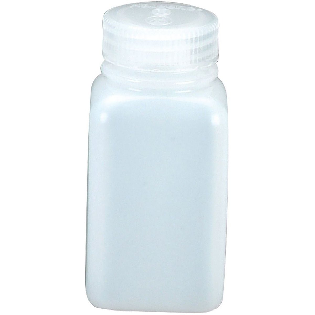 Nalgene HDPE Wide Mouth Square Bottle - White - Forza Sports