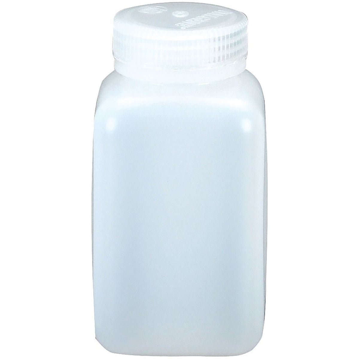 Nalgene HDPE Wide Mouth Square Bottle - White - Forza Sports