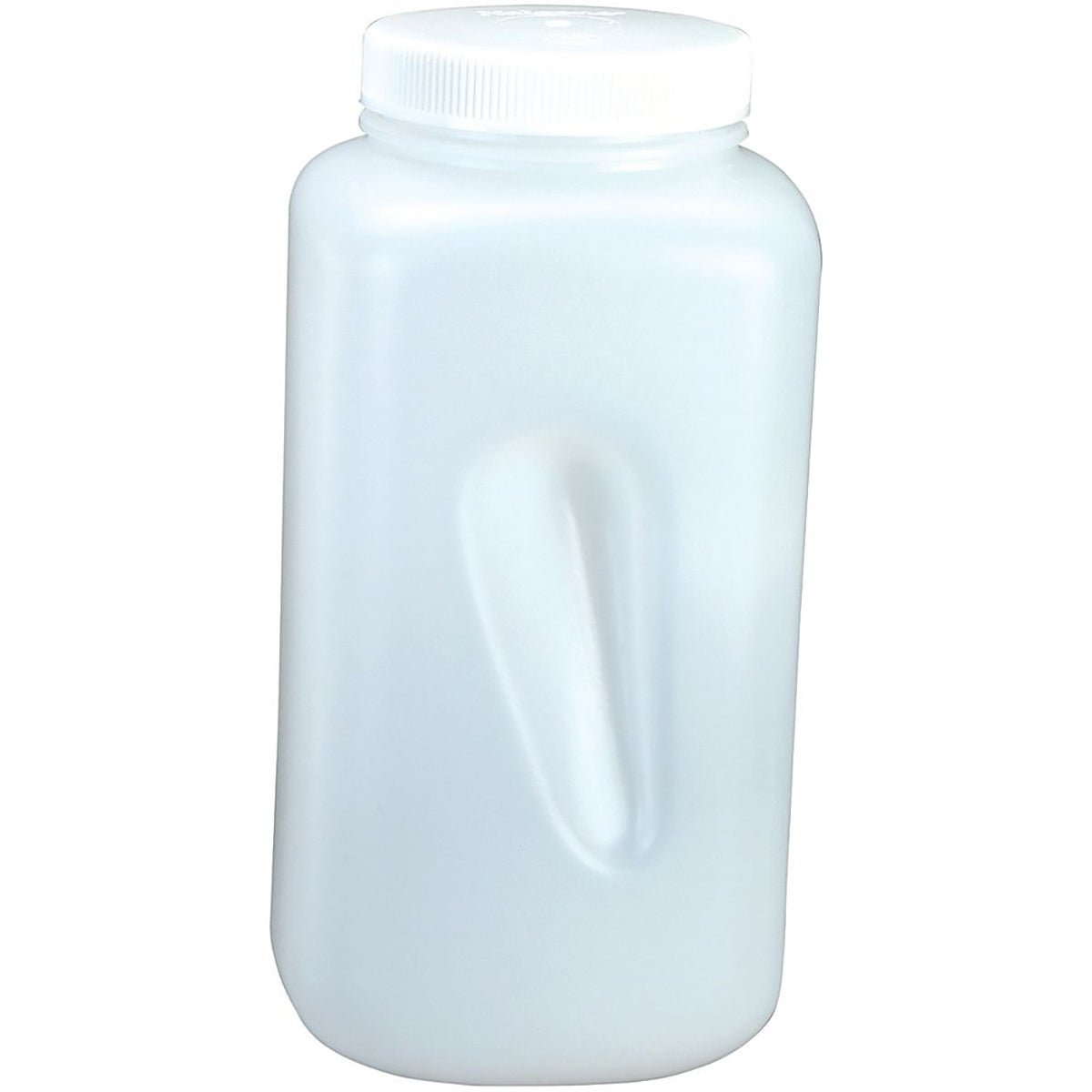 Nalgene HDPE Wide Mouth Square Bottle - White - Forza Sports