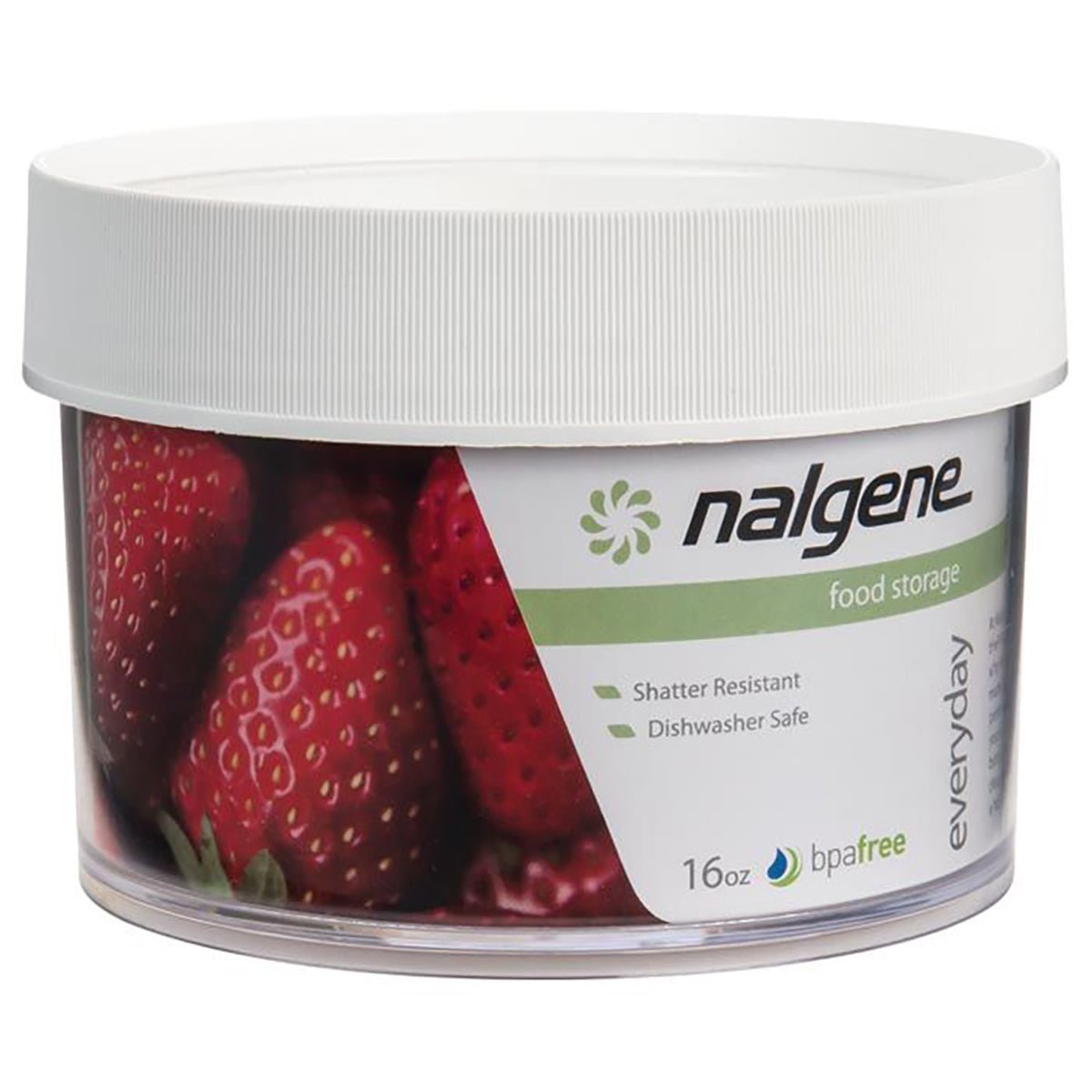 Nalgene Kitchen Storage Container - Clear/White - Forza Sports