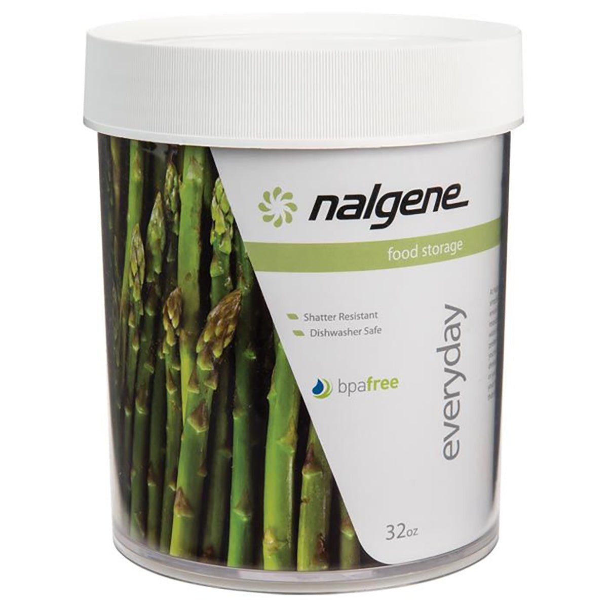 Nalgene Kitchen Storage Container - Clear/White - Forza Sports