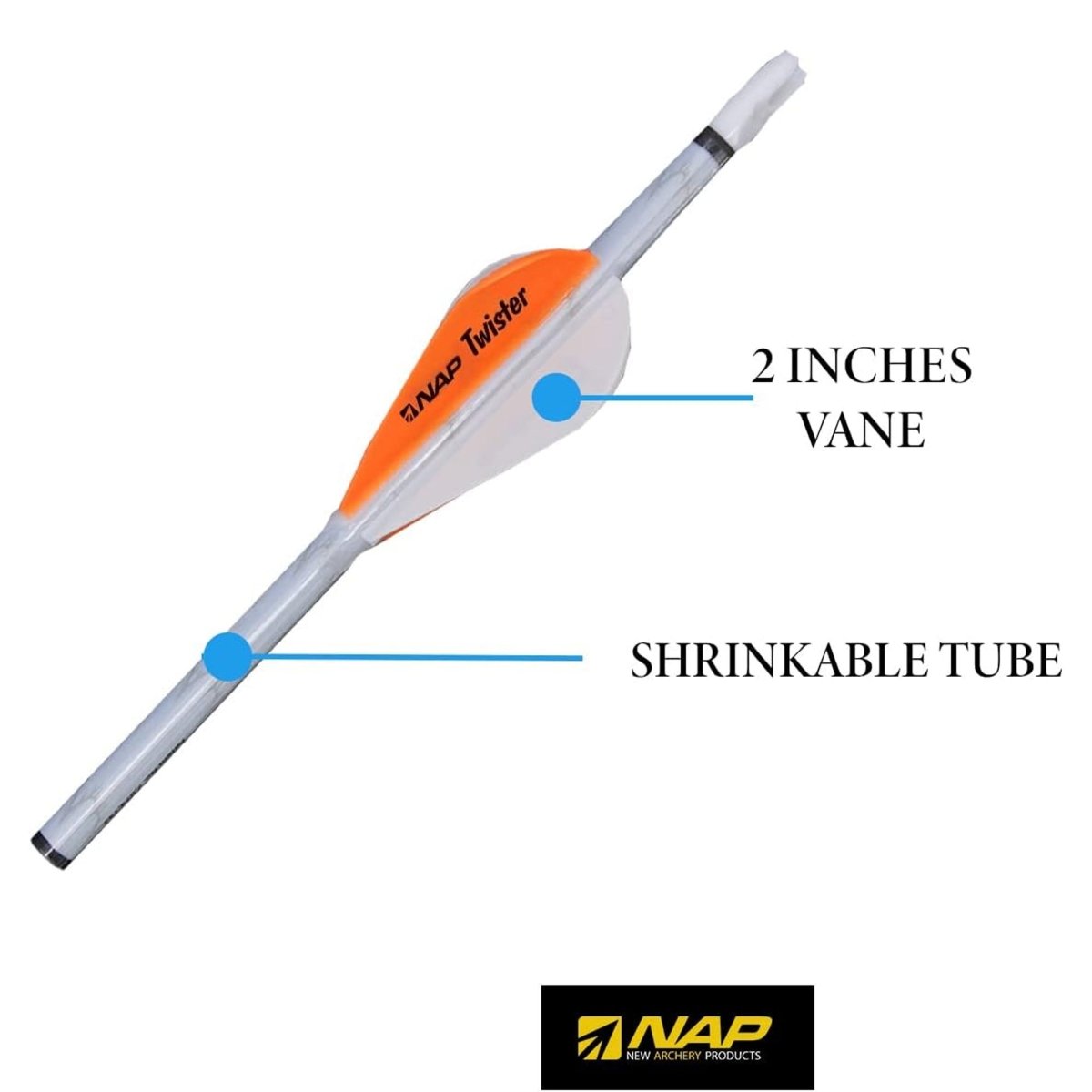 New Archery Products Quikfletch 2" Twister 4 - Forza Sports