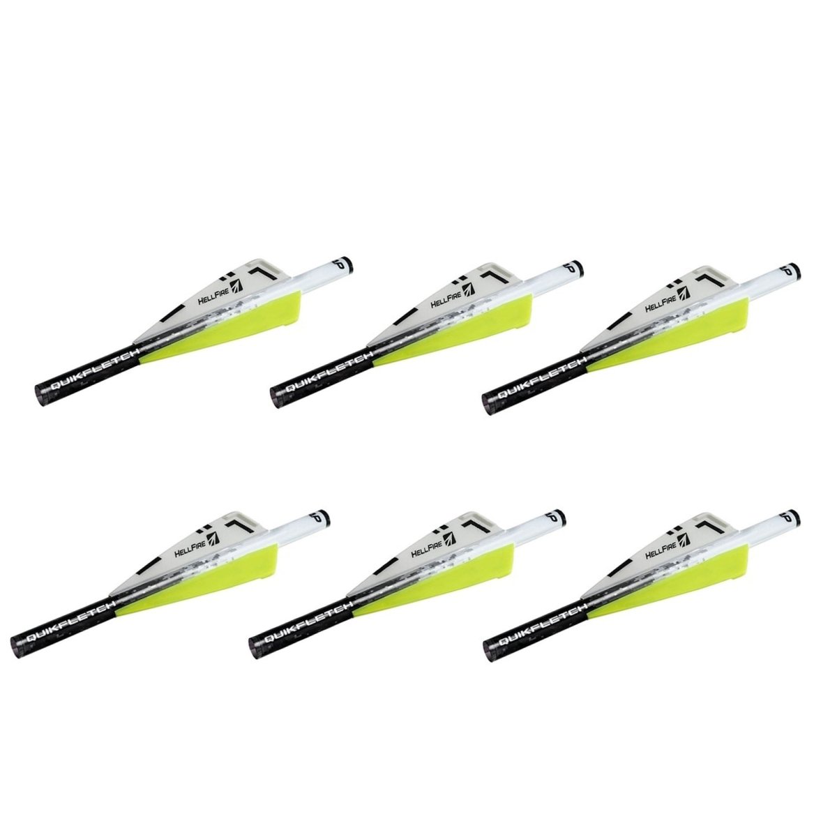 New Archery Products Quikfletch 3" Hellfire for Crossbow - Forza Sports
