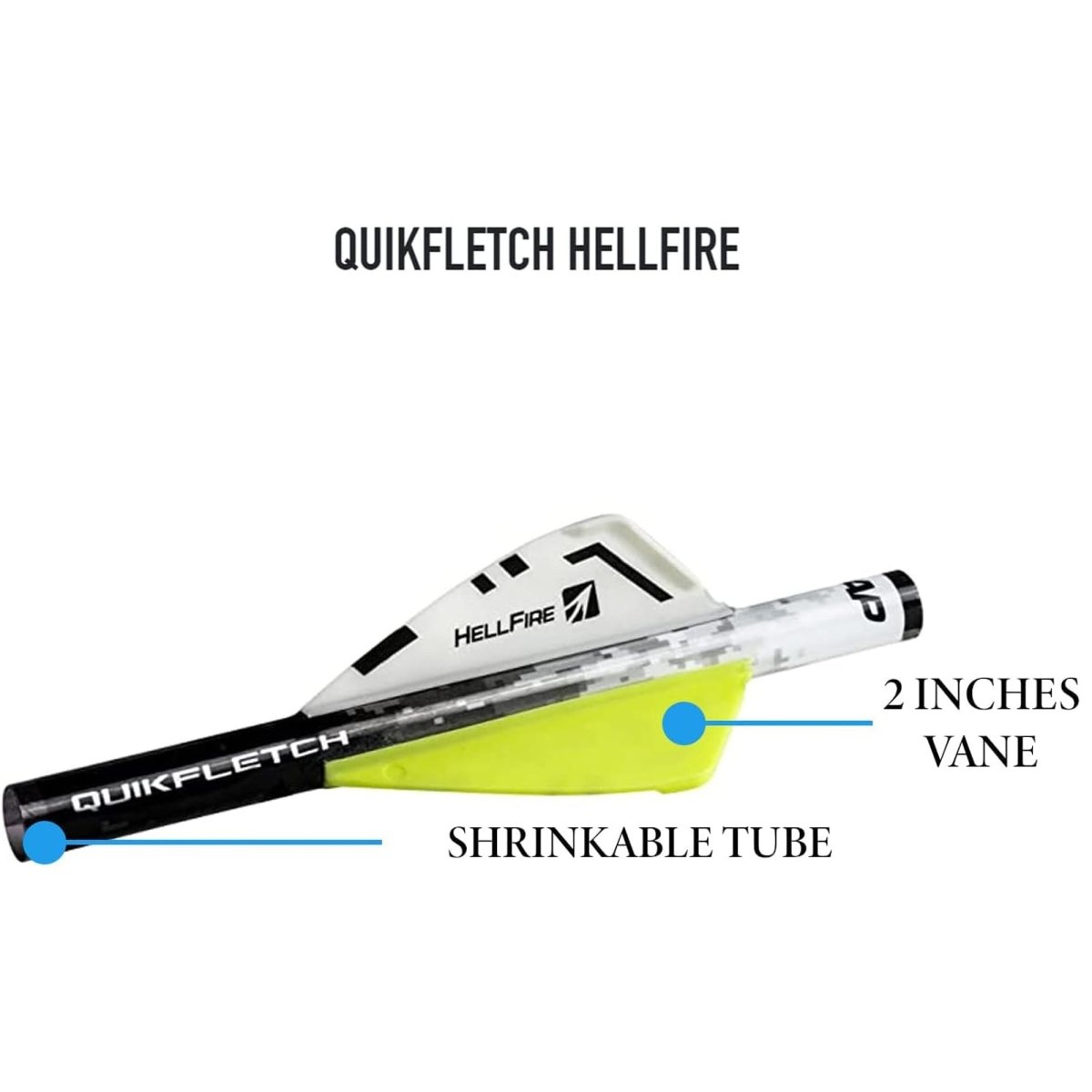 New Archery Products Quikfletch Hellfire 2" - Forza Sports