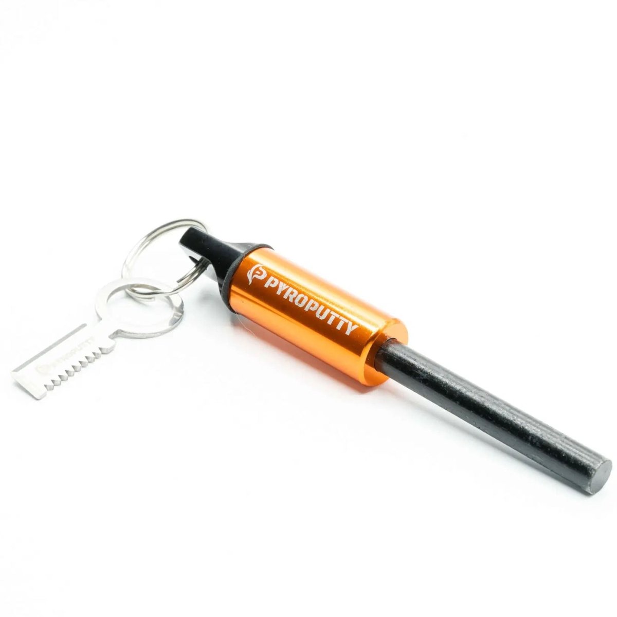 Pyro Putty - Mini Mega Inferno Ferro Rod - Orange - Forza Sports