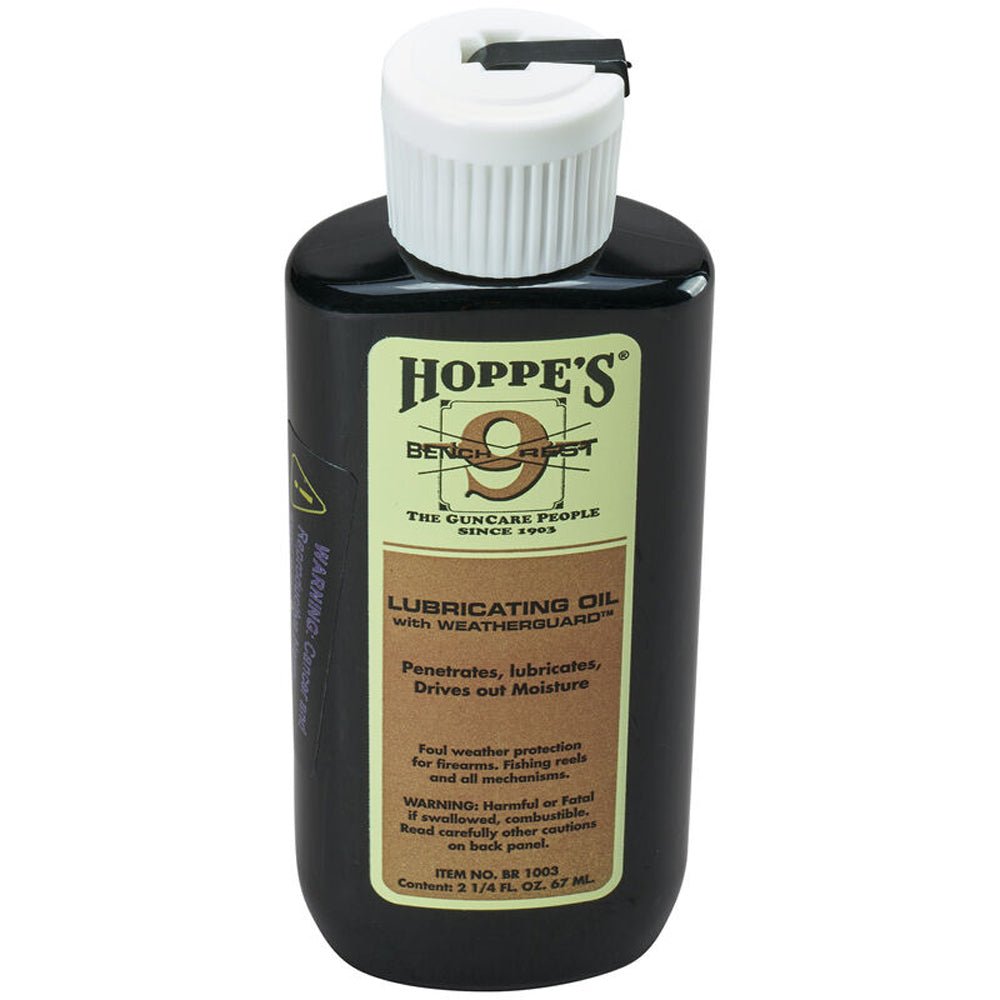 Hoppe's 2.25 oz. Bench Rest Lubricating Oil with Weatherguard - Forza Sports