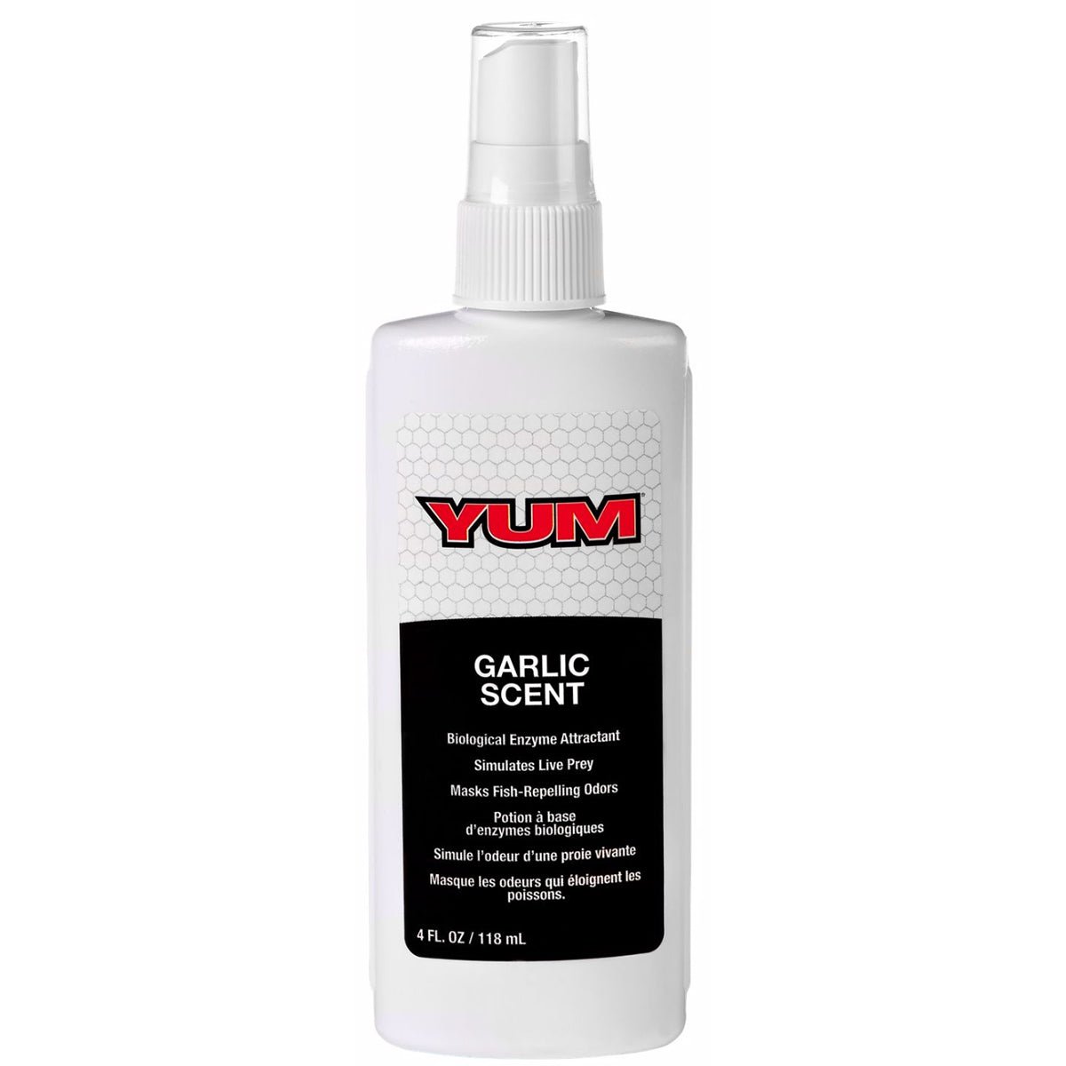 YUM Baits Garlic Scent 4 oz. Biological Enzyme Attractant Spray - Forza Sports