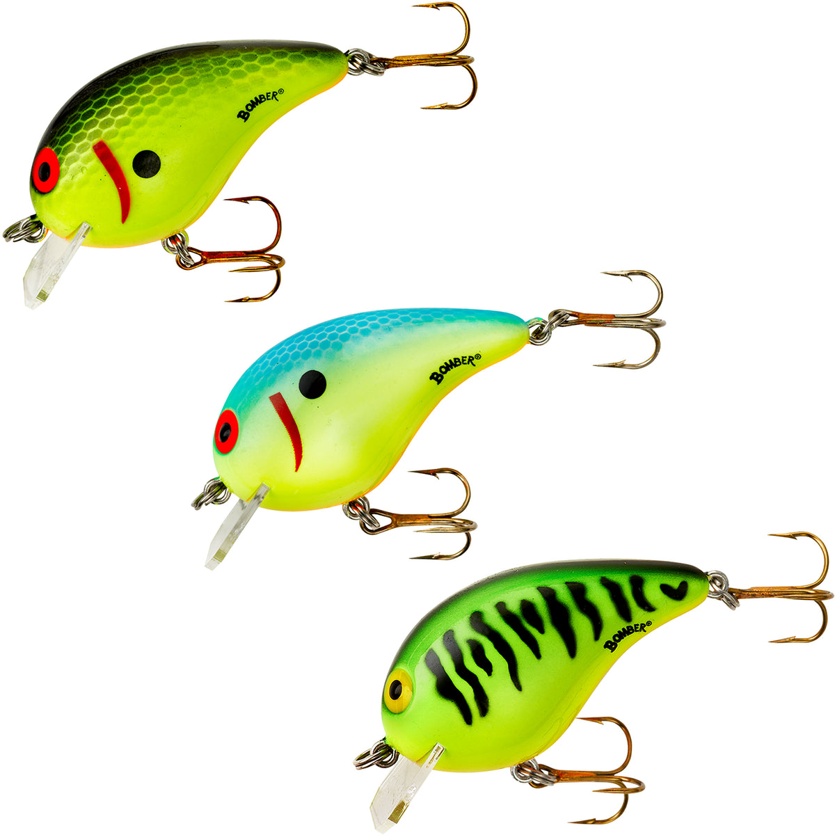 Bomber Triple Threat 1/4 oz Fishing Lures