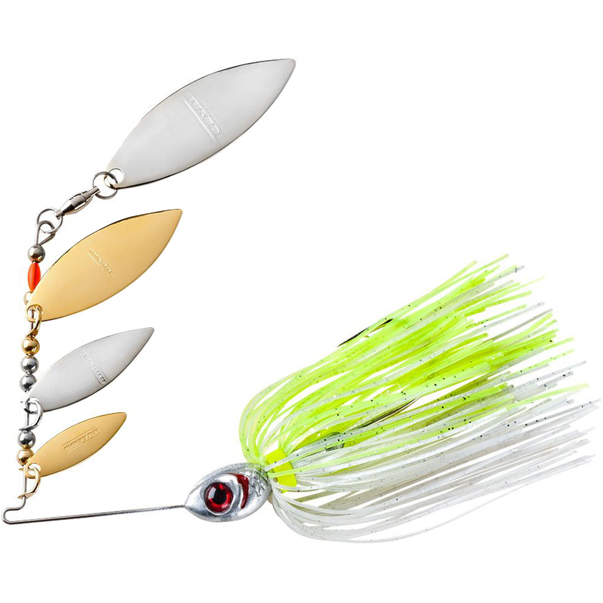 Fishing lure with multiple blades and a skirt - ice fishing essentials - Forza Sports