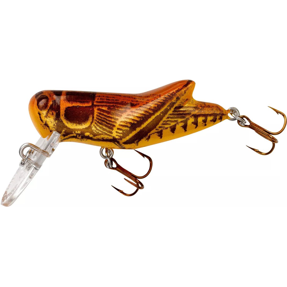 Rebel Bighopper 1/4 oz Fishing Lure - Brown Cricket - Forza Sports