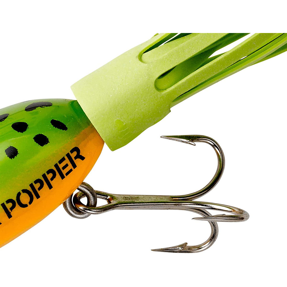 close up Arbogast Hula Popper Fishing Lure - Forza Sports