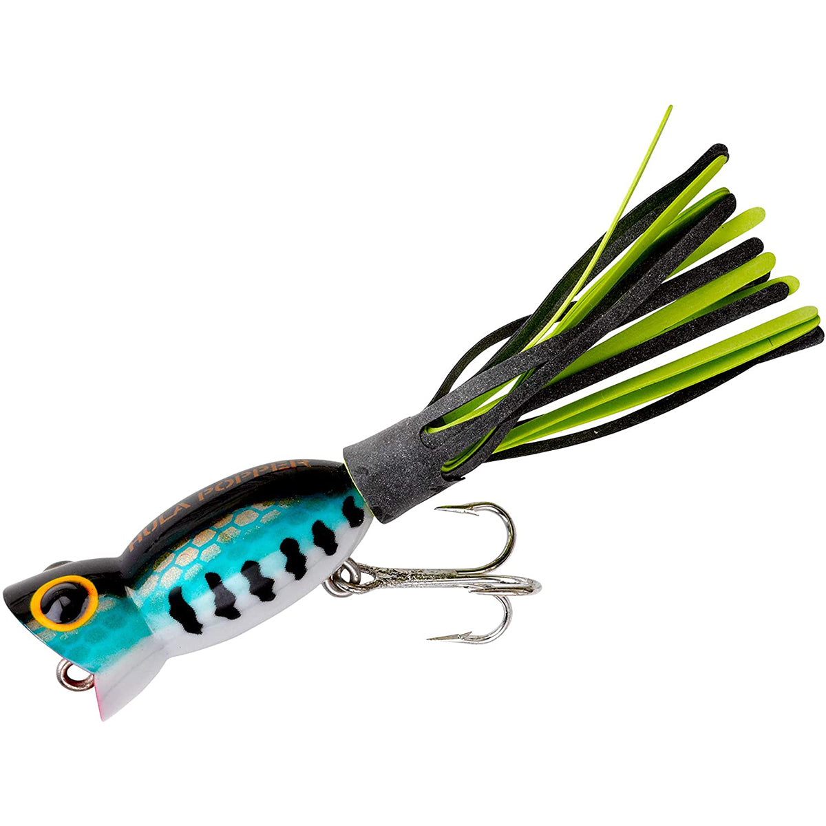 Arbogast Hula Popper Fishing Lure - Forza Sports - green/black