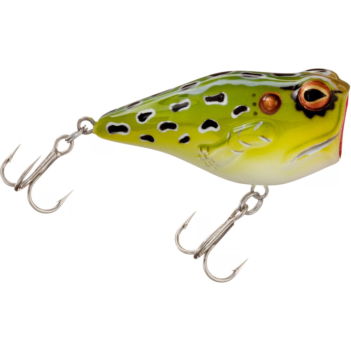 Rebel Pop'N Frog 3/16 oz Fishing Lure - Leopard Frog Rebel