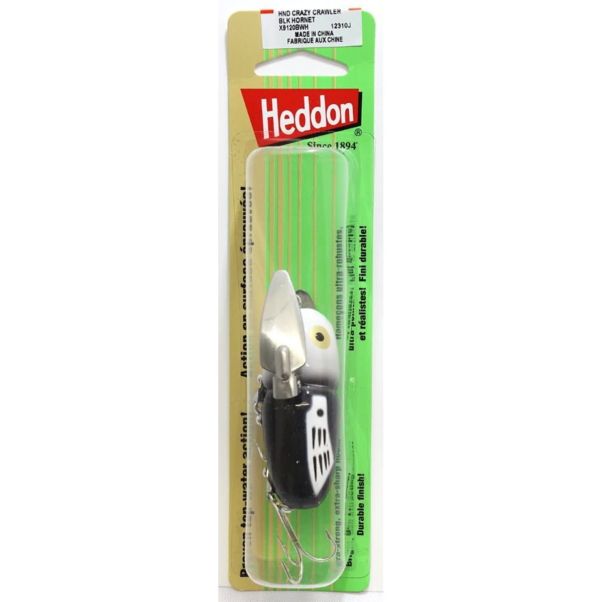 Heddon Tiny Crazy Crawler 1/4 oz Fishing Lure - Forza Sports