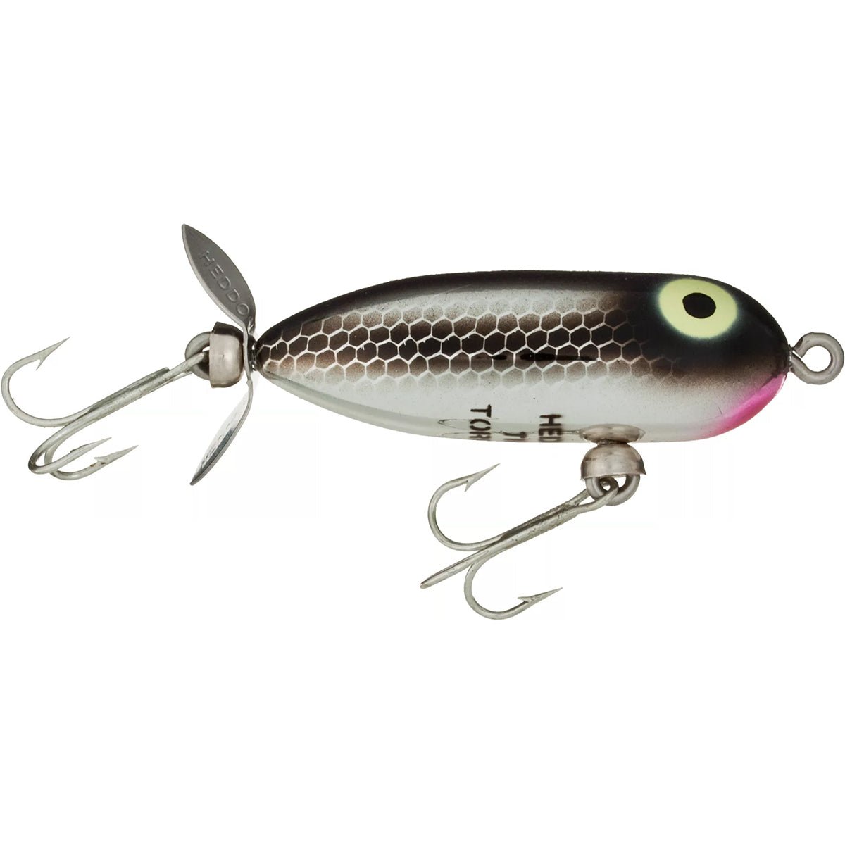 Heddon Tiny Torpedo 1/4 oz Fishing Lure - Black Shiner/Glitter - Forza Sports