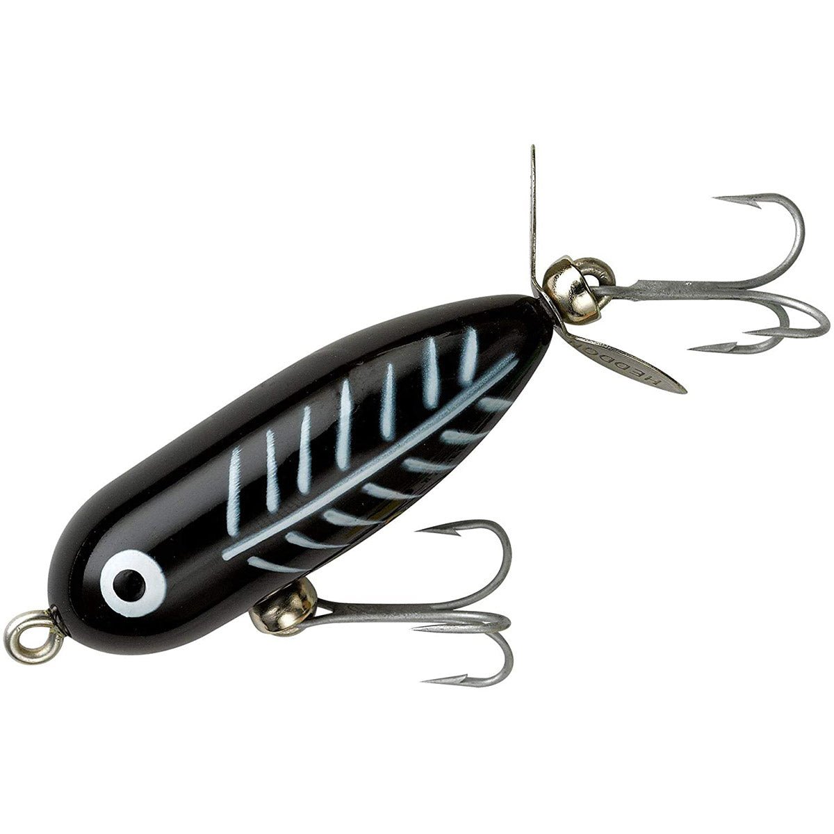 Heddon Tiny Torpedo 1/4 oz Fishing Lure - Black Shore Minnow - Forza Sports