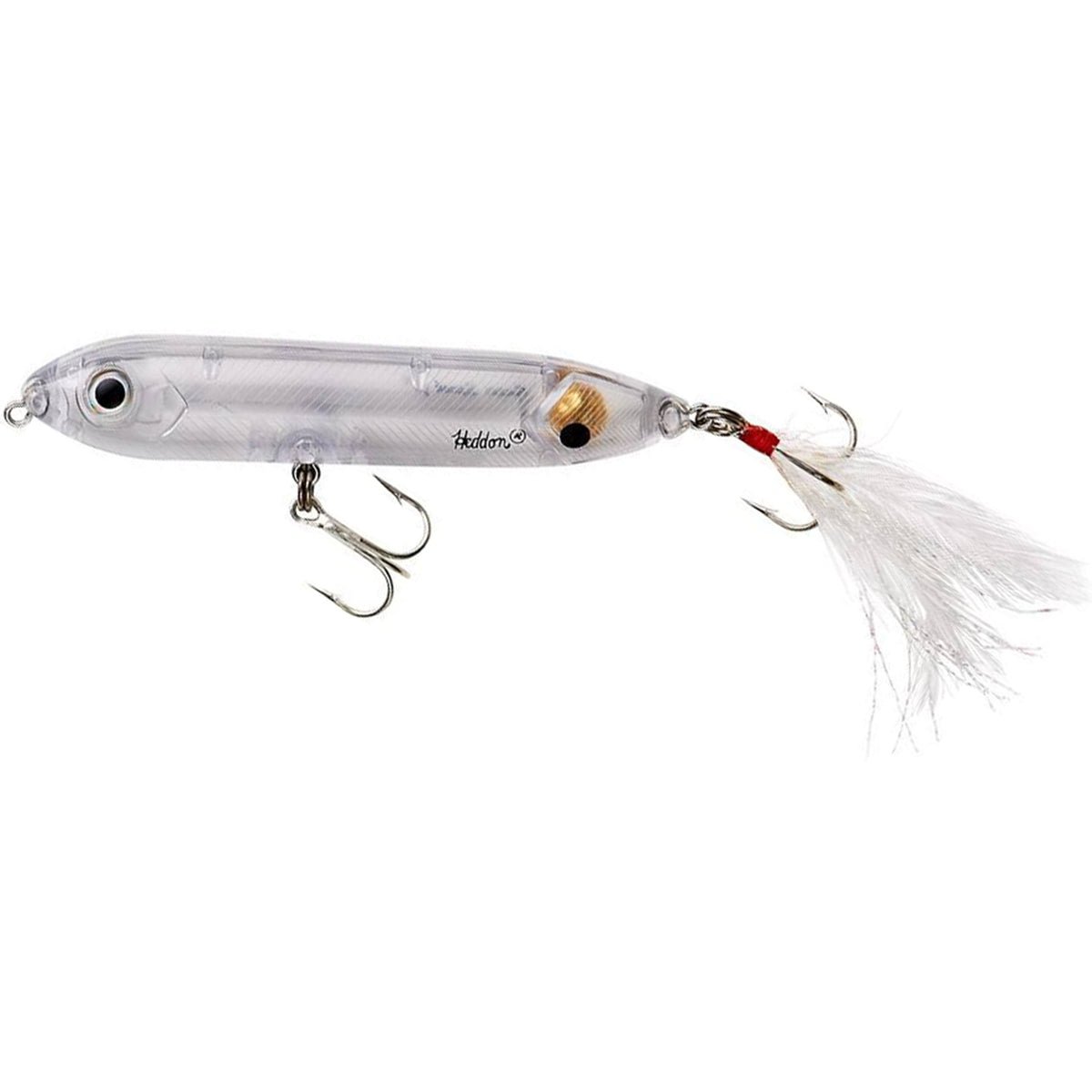 Heddon Feather Dressed Super Spook Jr 1/2 oz Fishing Lure - Forza Sports