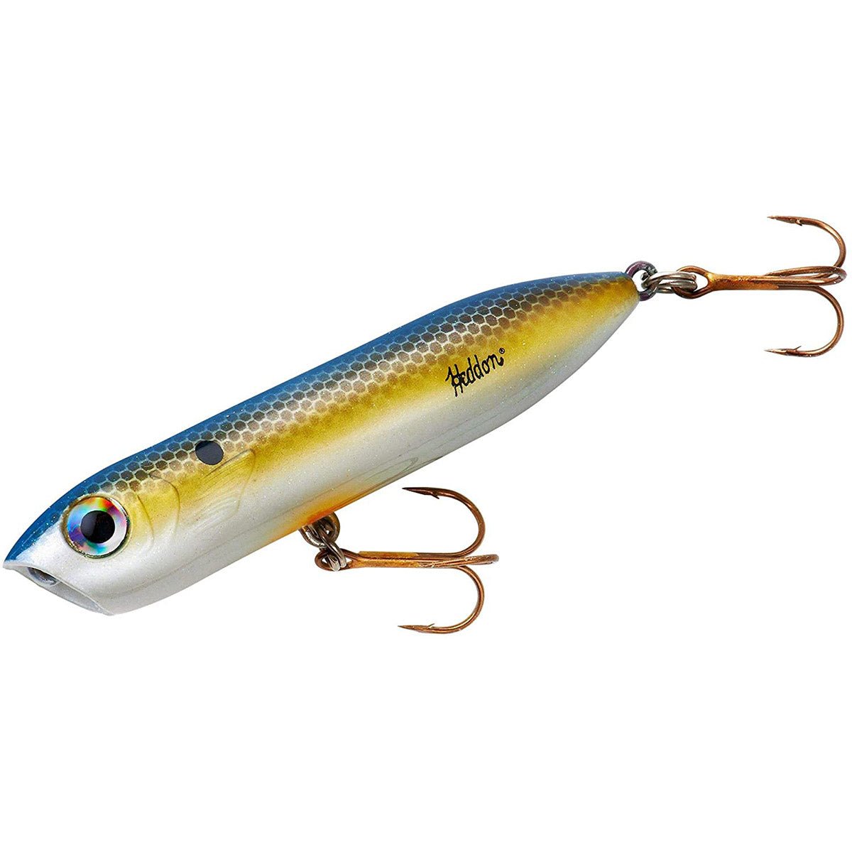 Heddon Chug'n Spook Jr. 1/2 oz Freshwater Fishing Lure - Foxy Shad - Forza Sports