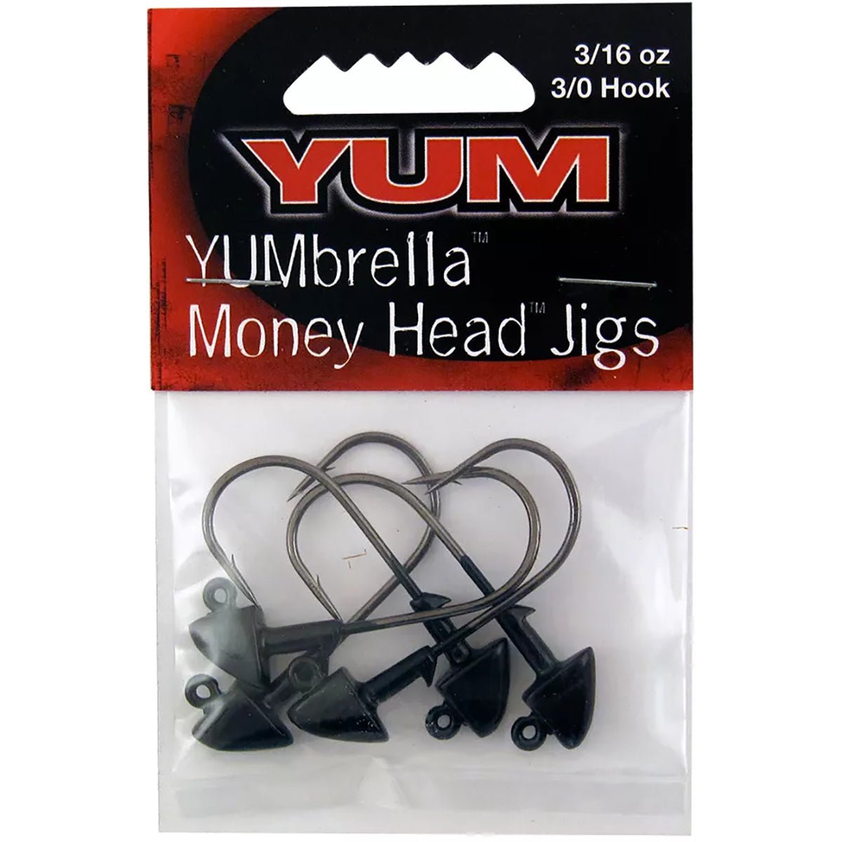 YUM Baits YUMbrella Money Head Fishing Jigs - 1/4 oz - Forza Sports