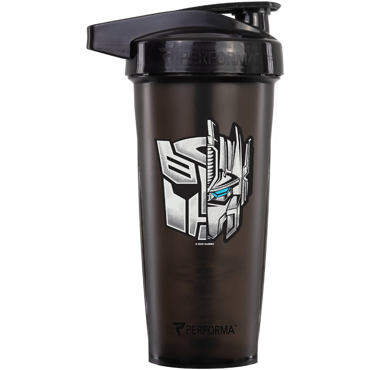 gym shaker cup by Performa in Optimus Prime color - Forza Sports