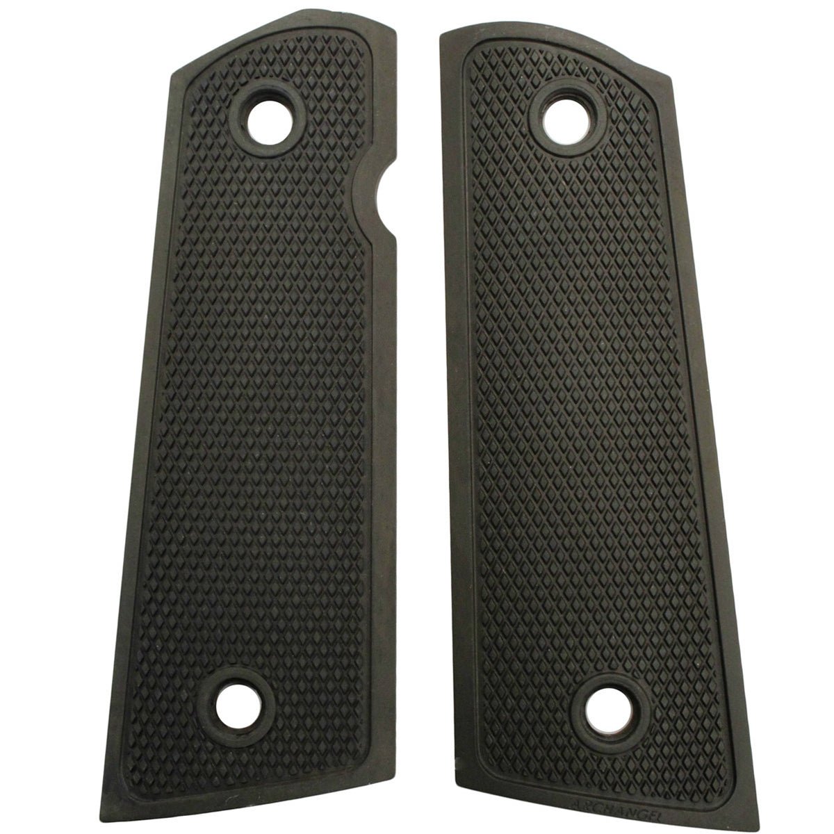 ProMag Archangel 1911 Government Commander Grip Panels, AA107, Black Aluminum - Forza Sports