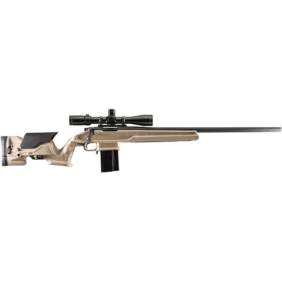 ProMag Archangel 700 Precision Stock w/Aluminum Pillar Bedding & Mag, Desert Tan - Forza Sports
