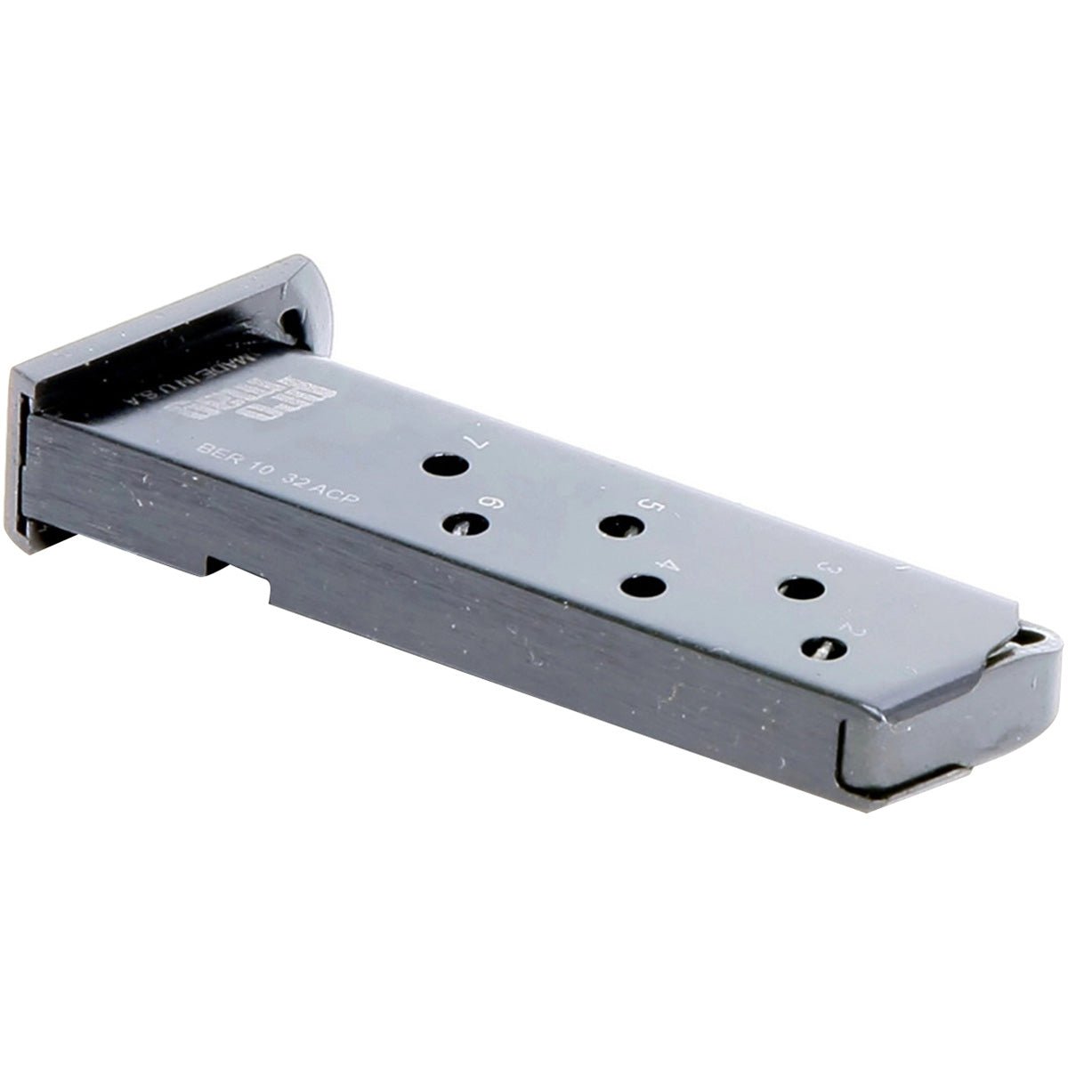 ProMag Beretta 3032 Tomcat .32 ACP, 7 - Round Magazine, BER 10, Blue Steel - Forza Sports