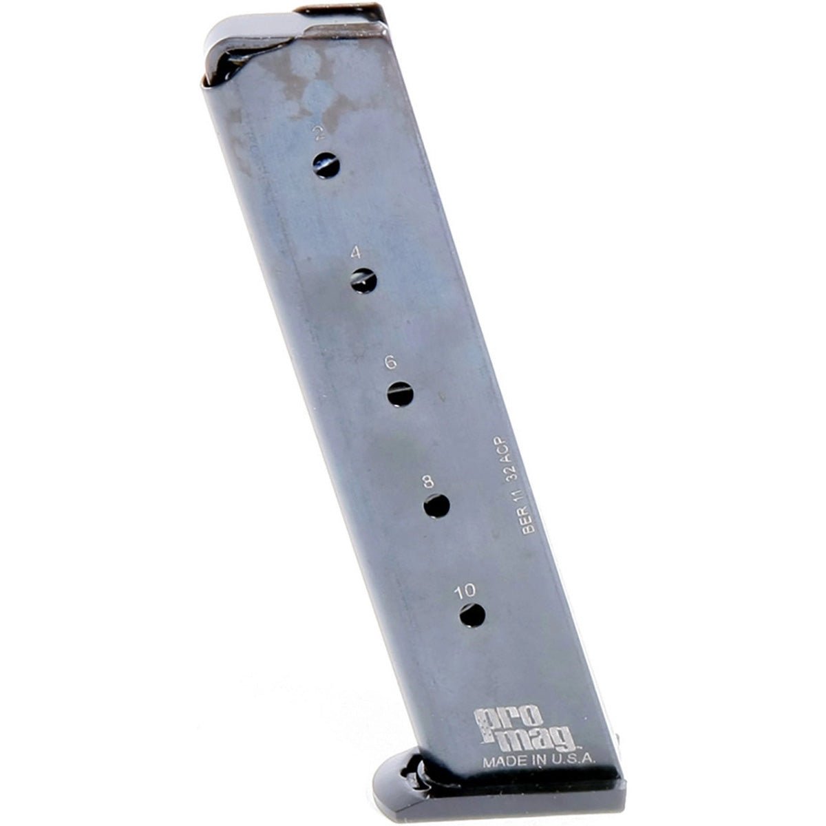 ProMag Beretta 3032 Tomcat .32 ACP, 10 - Round Magazine, BER 11, Blue Steel - Forza Sports