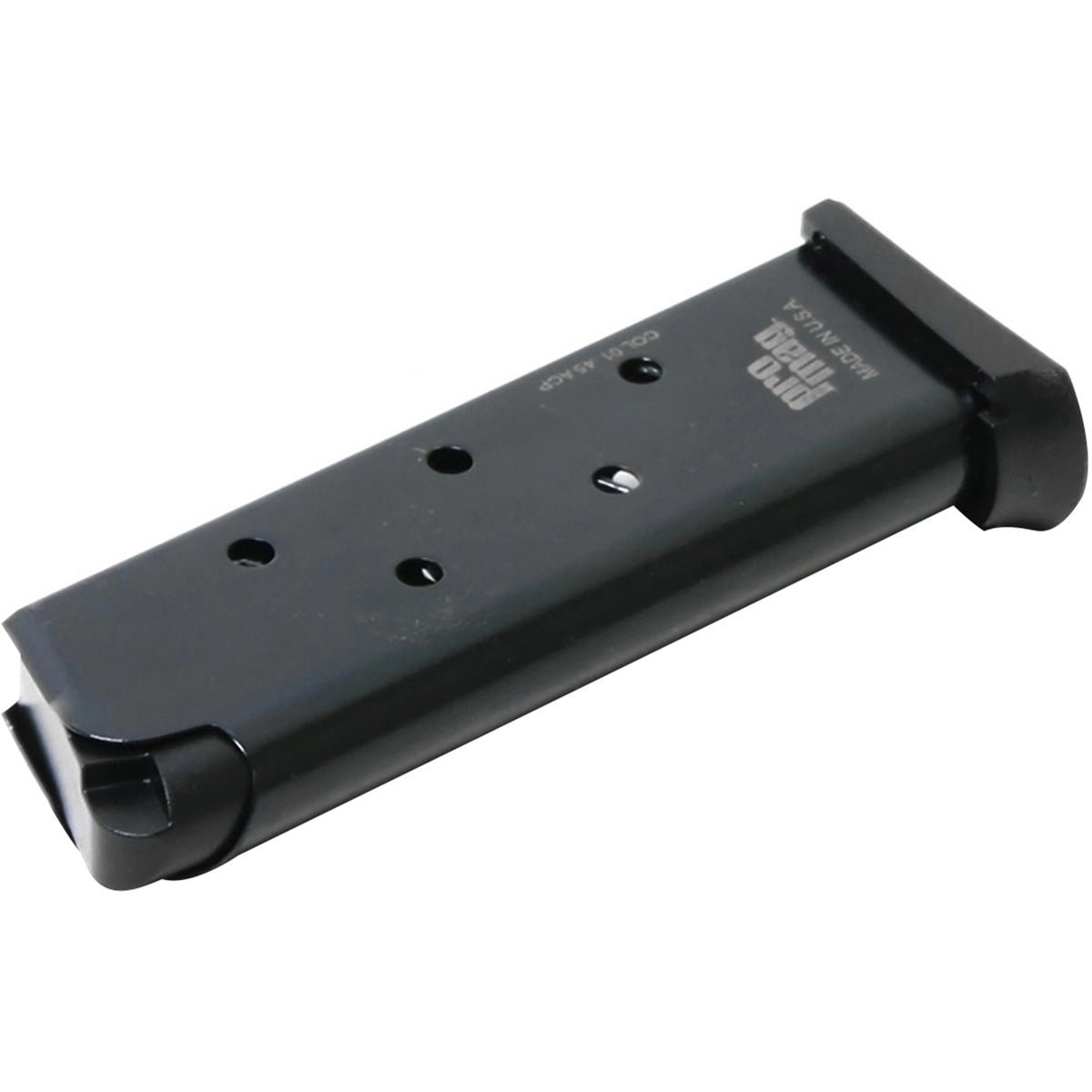 ProMag Colt 1911 Officers Model .45 ACP, 6 - Round Magazine, COL 01, Blue Steel - Forza Sports