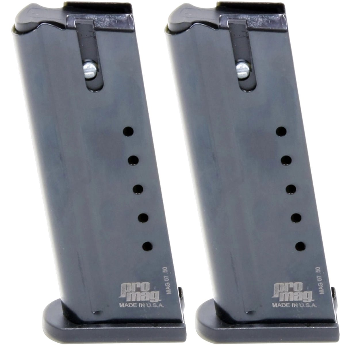 ProMag (2 Pack) Magnum Research Desert Eagle .50 AE, 7 - Round Magazine, MAG 07, Blue Steel - Forza Sports