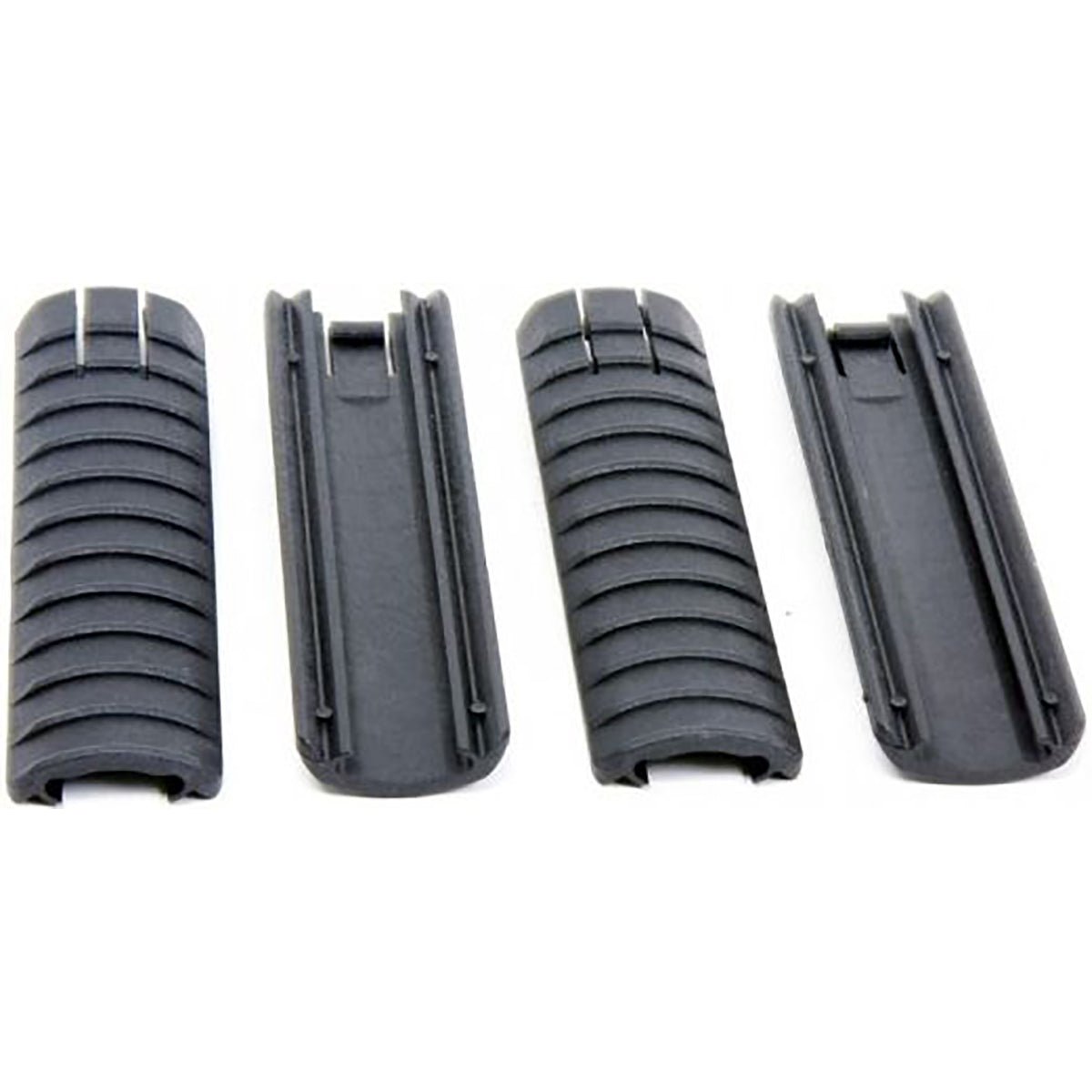 ProMag 1913 Picatinny Rail 11 Rib Cover Panel 4 - Pack, Black Polymer - Forza Sports