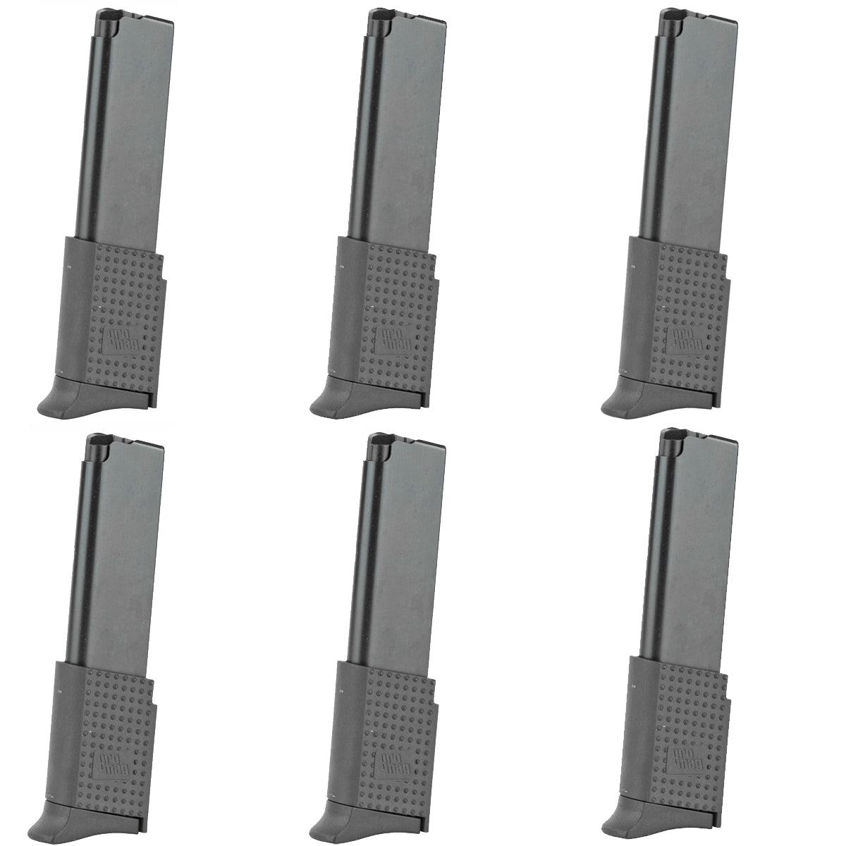 ProMag (6 Pack) Ruger LCP .380 ACP, 10 - Round Magazine, RUG 14, Blue Steel - Forza Sports