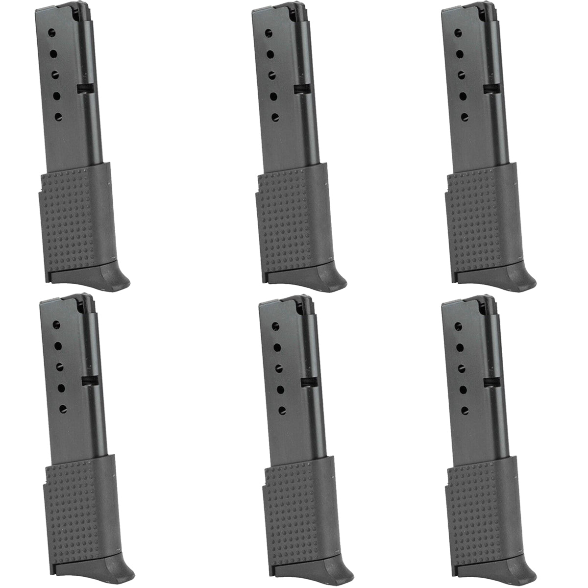 ProMag (6 Pack) Ruger LCP .380 ACP, 10 - Round Magazine, RUG 14, Blue Steel - Forza Sports