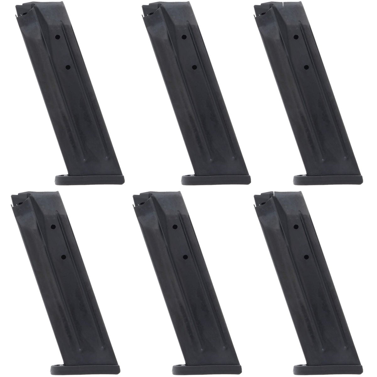 ProMag (6 Pack) Ruger SR9 9mm, 10 - Round Magazine, RUG 19, Blue Steel - Forza Sports