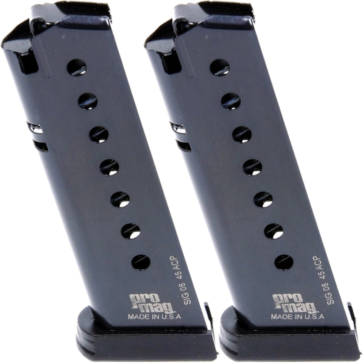 ProMag (2 Pack) Sig Sauer P220 .45 ACP, 8 - Round Magazine, SIG 08, Blue Steel - Forza Sports