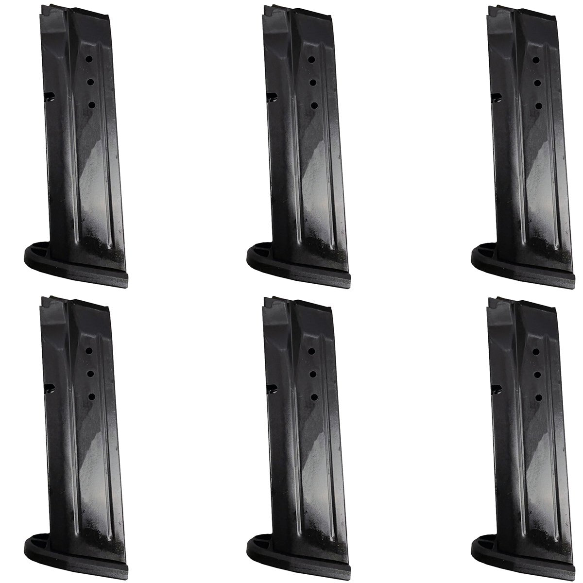 ProMag (6 Pack) Smith & Wesson M&P 9 9mm, 10 - Round Magazine, S&W SMI 23, Blue Steel - Forza Sports