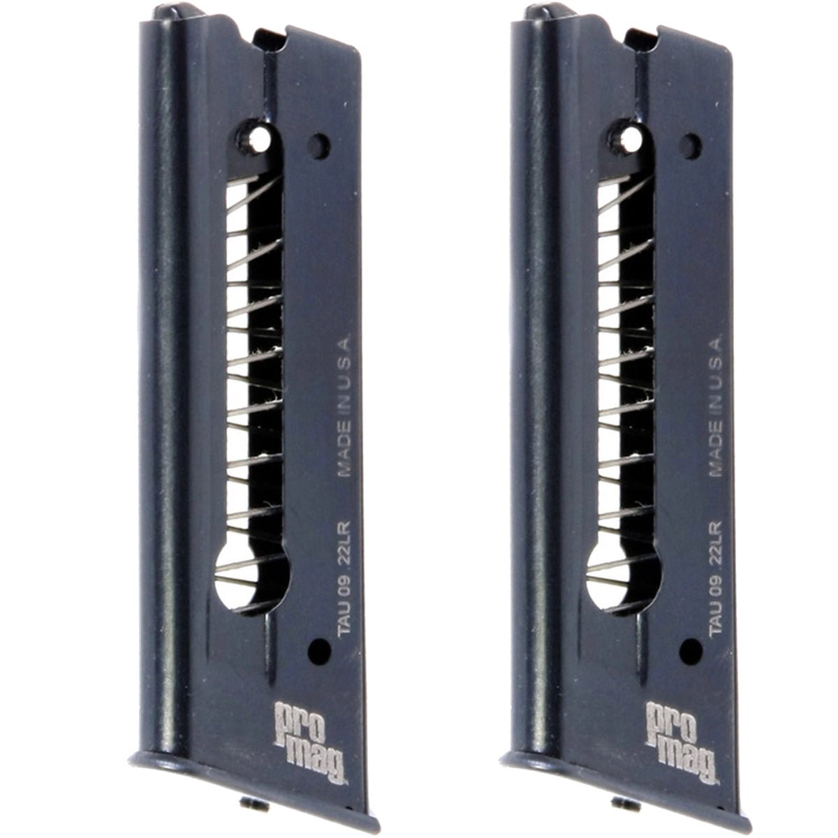 ProMag (2 Pack) Taurus PT - 22 .22 LR, 8 - Round Magazine, PT22 TAU 09, Blue Steel - Forza Sports