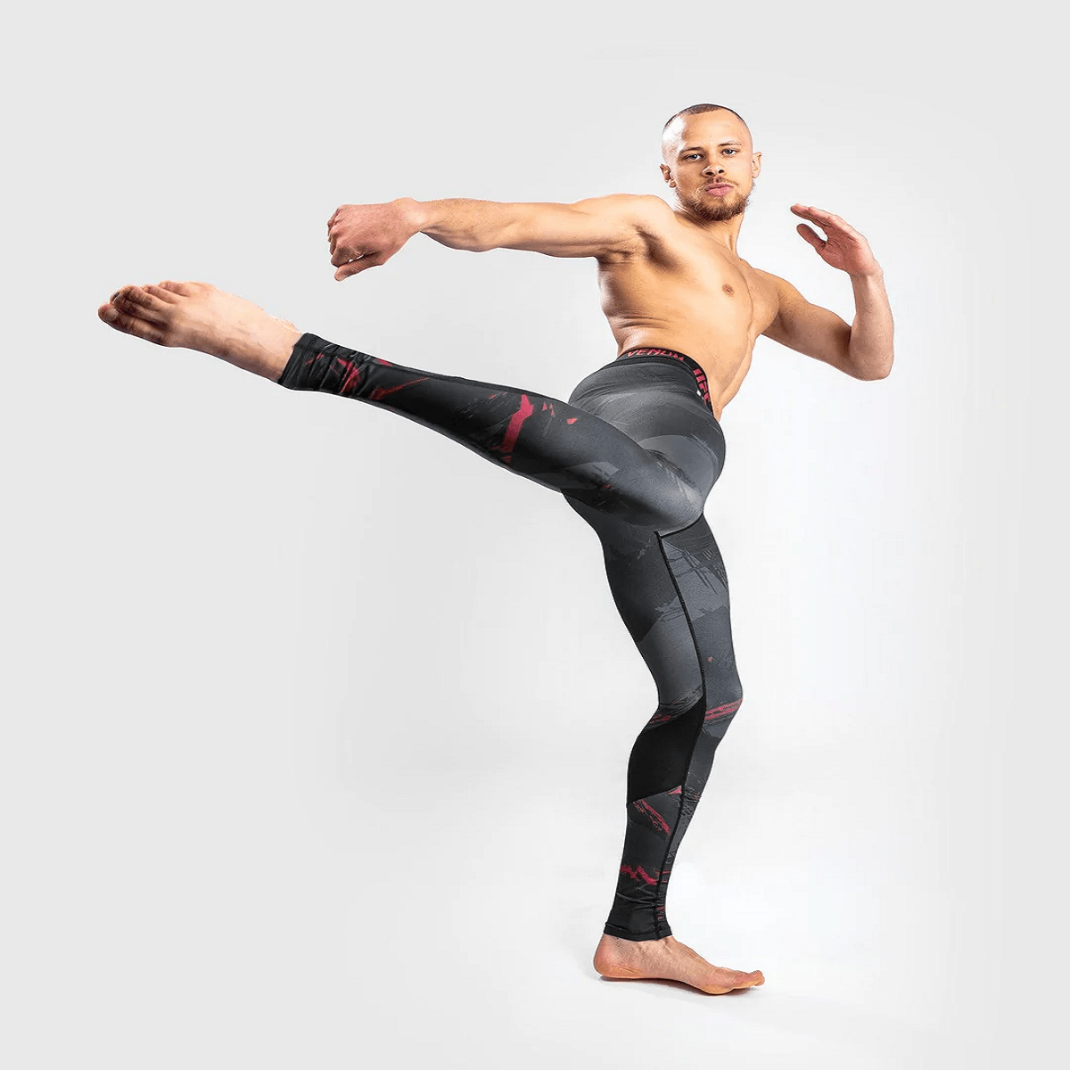 Venum UFC Authentic Fight Week 2.0 Compression Spats - Black - Forza Sports