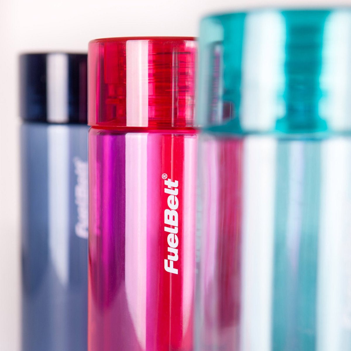 FuelBelt Helium 24 oz. Polycarbonate Water Bottle - Maui Pink - Forza Sports