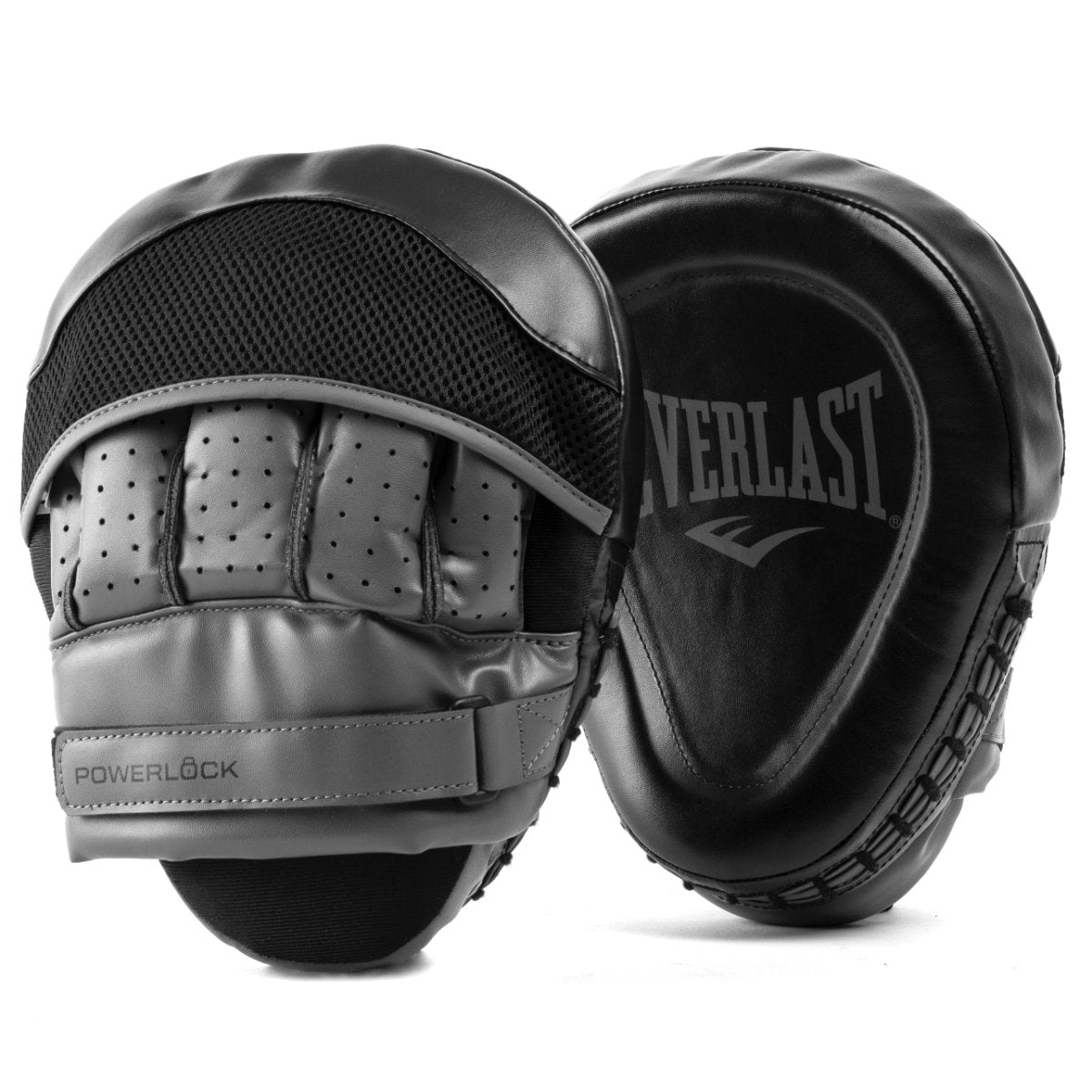 Everlast Powerlock Focus Mitts - Black - Forza Sports