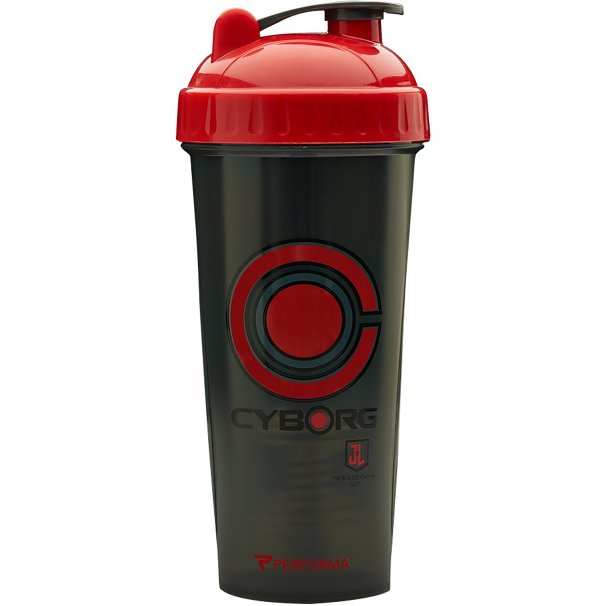 Performa PerfectShaker 28 oz. Justice League Shaker Cup Bottle - Cyborg - Forza Sports