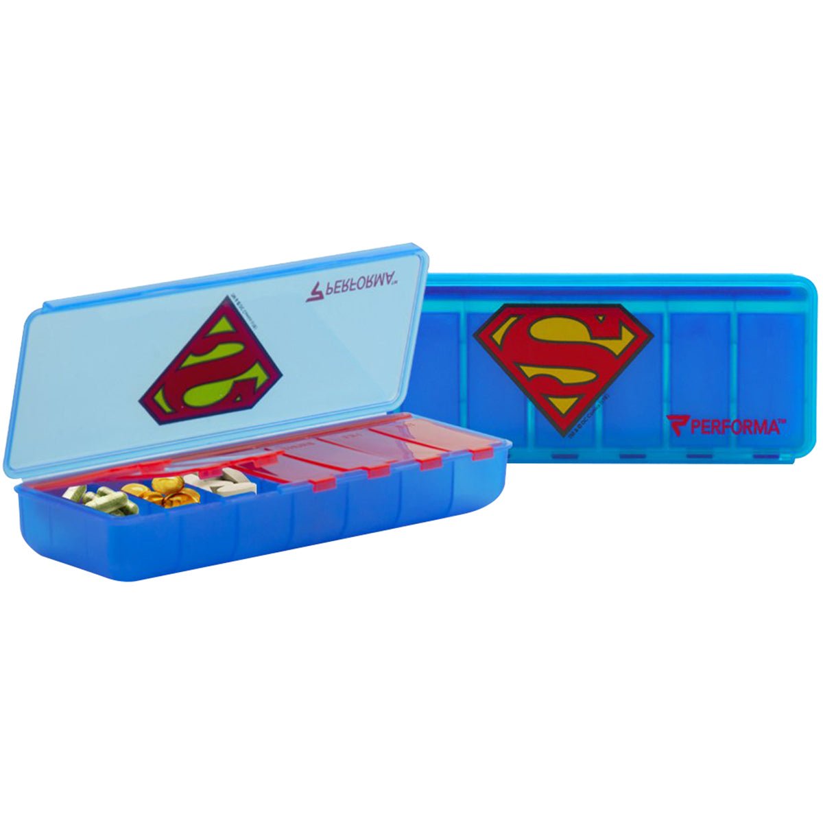 Performa 7 - Day Pill Container Case - Dishwasher safe and BPA - free - Forza Sports