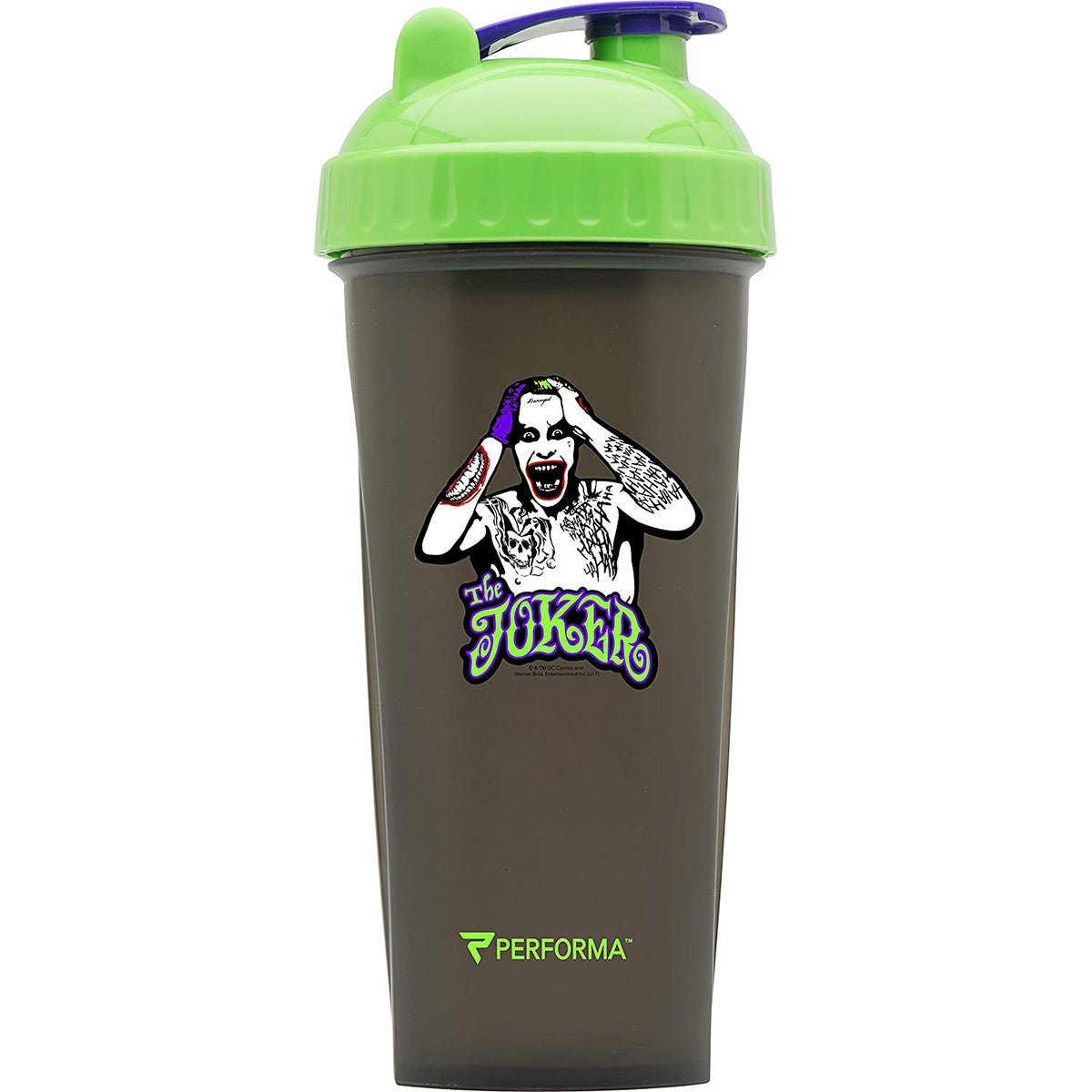 Performa PerfectShaker 28 oz. Villain Shaker Cup Bottle - The Joker - Black - Forza Sports